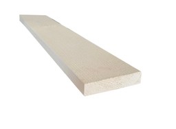 AITALAUTA 20X95mm POHJA+PINTAMAALATTU VALKOINEN